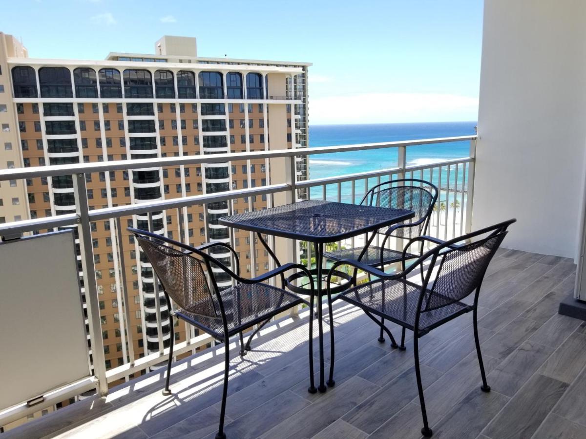 Ilikai Tower One Bedroom Lagoon View Waikiki Condos With Lanai & Free Wifi Honolulu Quarto foto