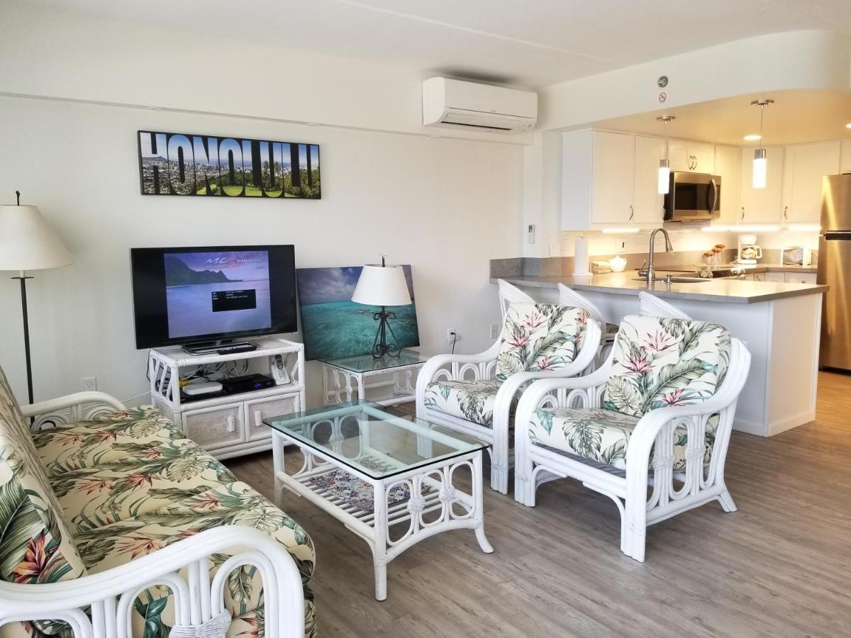 Ilikai Tower One Bedroom Lagoon View Waikiki Condos With Lanai & Free Wifi Honolulu Quarto foto