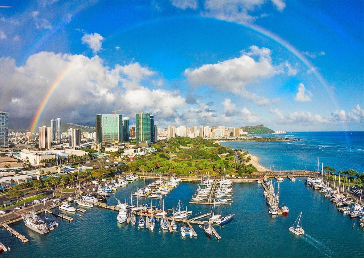 Ilikai Tower One Bedroom Lagoon View Waikiki Condos With Lanai & Free Wifi Honolulu Quarto foto