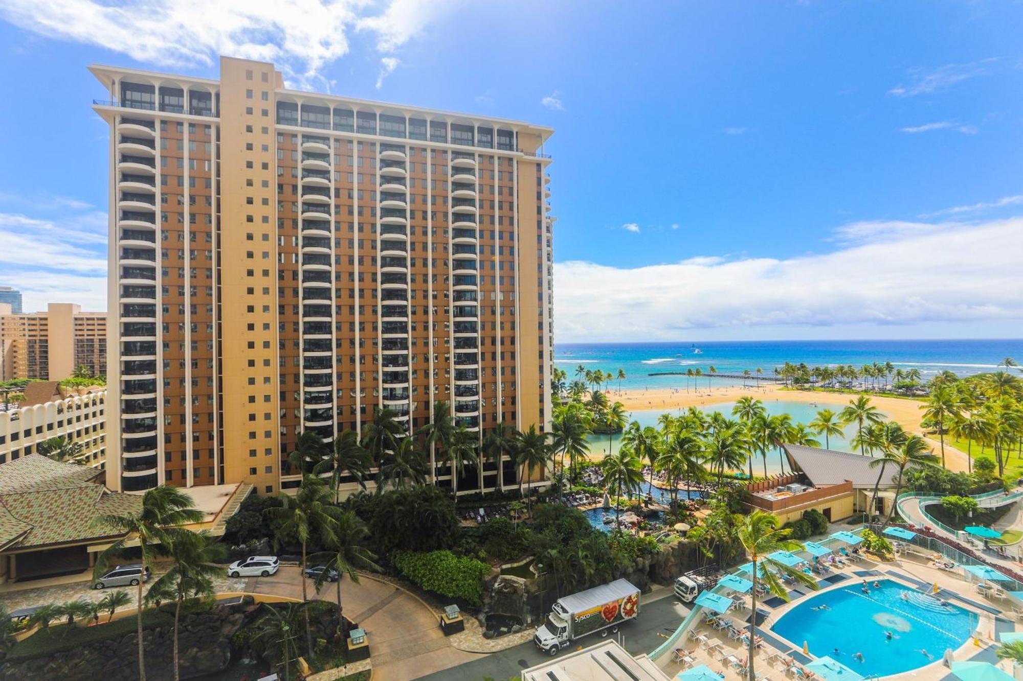 Ilikai Tower One Bedroom Lagoon View Waikiki Condos With Lanai & Free Wifi Honolulu Quarto foto