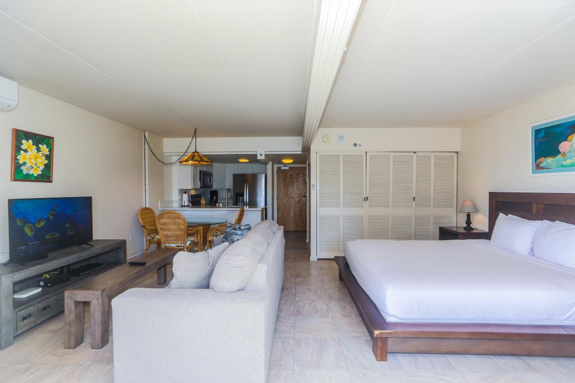 Ilikai Tower One Bedroom Lagoon View Waikiki Condos With Lanai & Free Wifi Honolulu Quarto foto